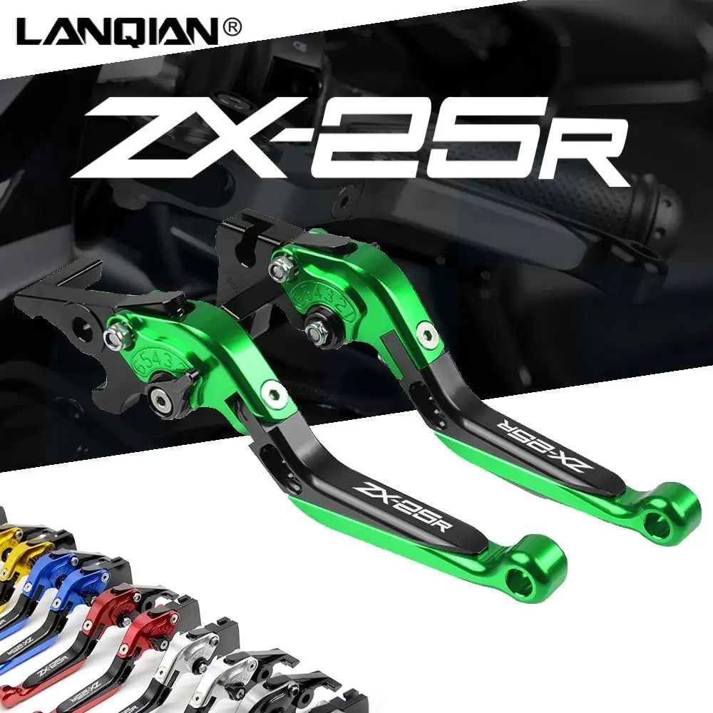 Motorcycle Aluminum Adjustable Folding Extendable Brake Clutch Levers For Kawasaki ZX25R ZX 25R ZX 25 R 2020 2021 Accessories
Motorcycle Aluminum Adjustable Folding Extendable Brake Clutch Levers For Kawasaki ZX25R ZX 25R ZX 25 R 2020 2021 Accessories
