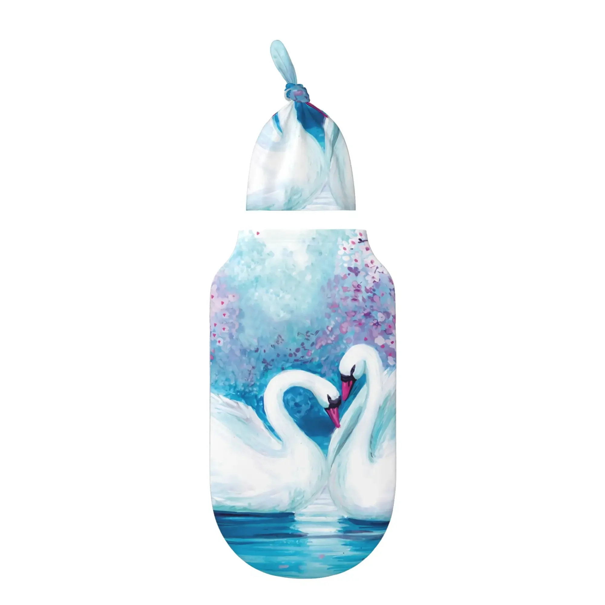 Watercolor Landscape Swans Baby Swaddle Blanket for Newborn Unisex Soft Adjustable Swaddle Wrap
Watercolor Landscape Swans Baby Swaddle Blanket for Newborn Unisex Soft Adjustable Swaddle Wrap
