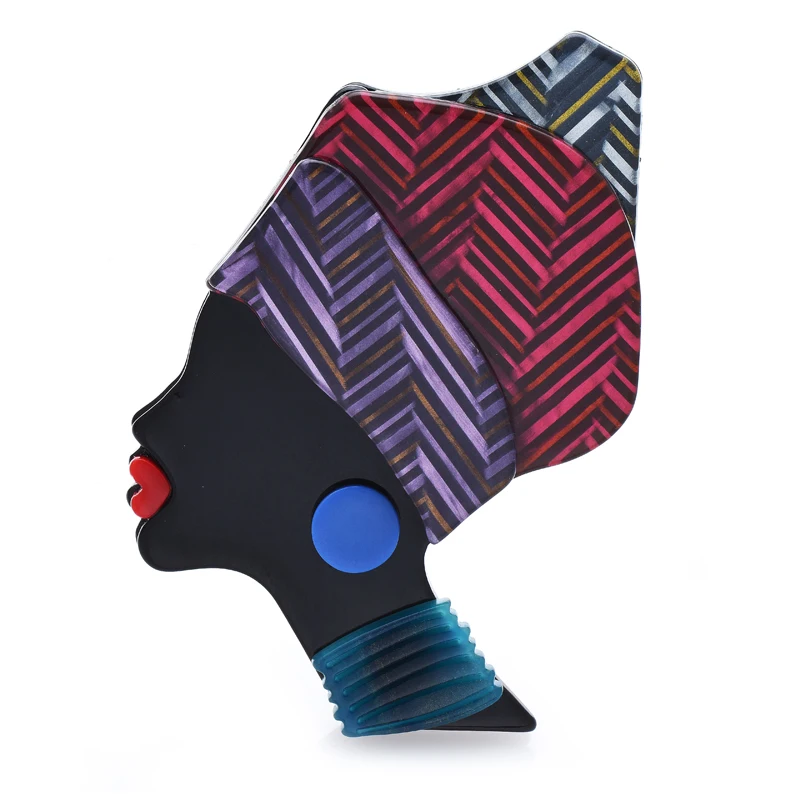 Wuli&baby Acrylic 2-color Africa Girl Brooches For Women Wear Earrings Make Up Modern Lady Figure Brooch Pins Gifts
Wuli&baby Acrylic 2-color Africa Girl Brooches For Women Wear Earrings Make Up Modern Lady Figure Brooch Pins Gifts