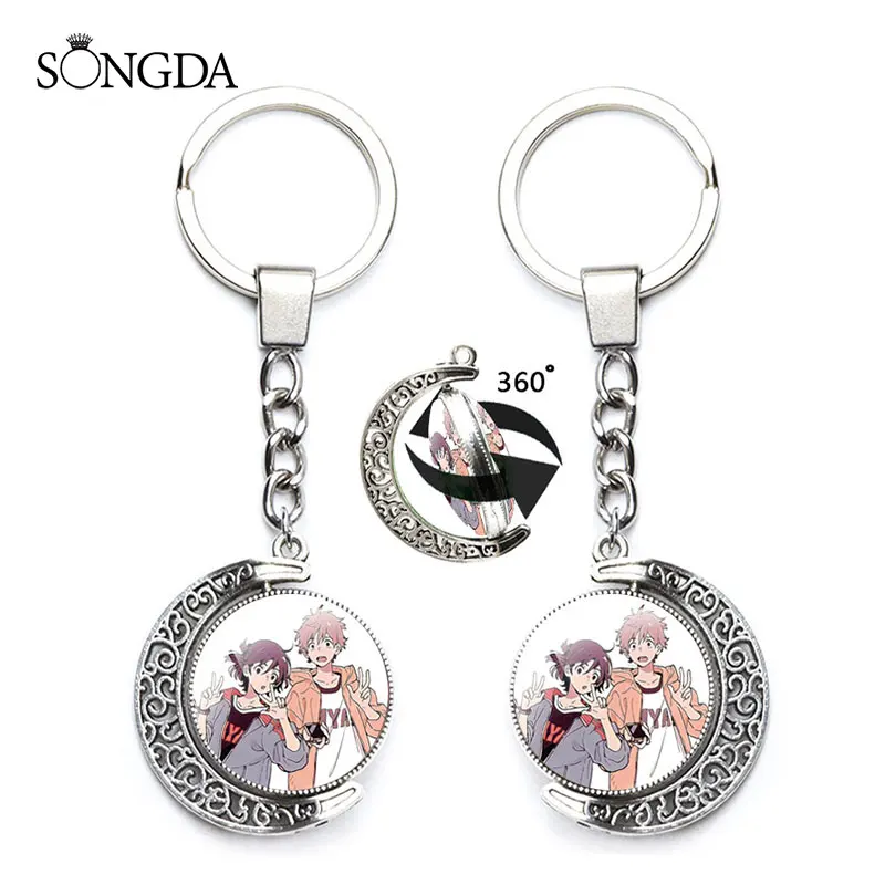 Seaside Umibe No Etranger BL Anime Keychain Hashimoto Shun Chibana Mio Couple Keychain Creative 360 Degrees Rotated Moon Keyring
Seaside Umibe No Etranger BL Anime Keychain Hashimoto Shun Chibana Mio Couple Keychain Creative 360 Degrees Rotated Moon Keyring