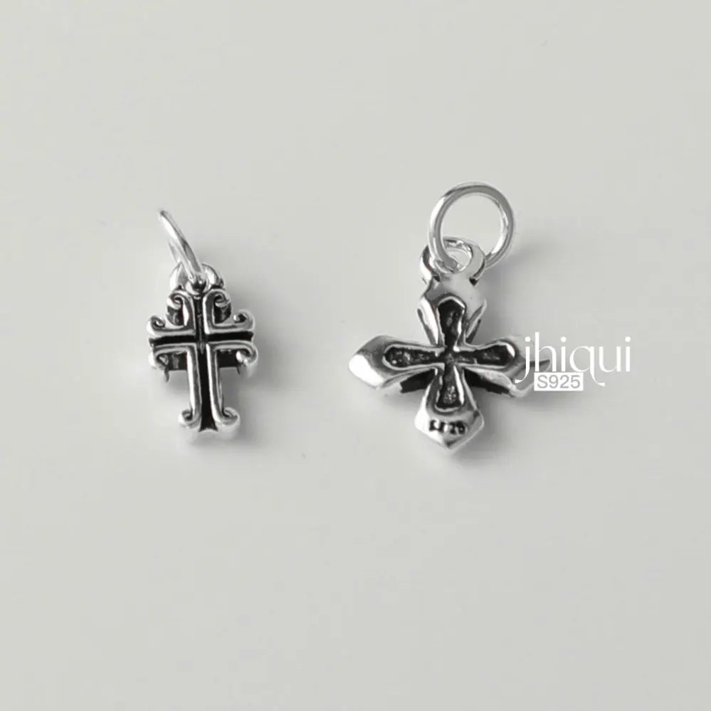 1pc 925 Sterling Silver Cross Charm Pendant for DIY Fine Jewelry Finding Bracelet Necklace Making Accessories
1pc 925 Sterling Silver Cross Charm Pendant for DIY Fine Jewelry Finding Bracelet Necklace Making Accessories