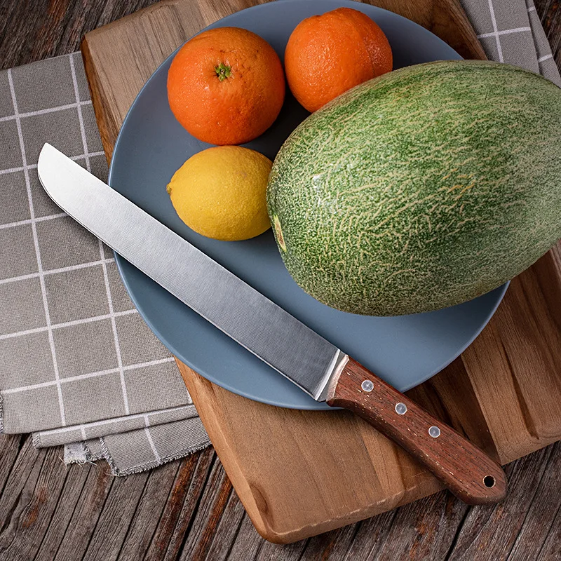 Long Cut Watermelon Fruit Knife Stainless Steel Kitchen Knife Big Melon Cut Honey Cut Barbecue Cut Fruit Cantaloupe
Long Cut Watermelon Fruit Knife Stainless Steel Kitchen Knife Big Melon Cut Honey Cut Barbecue Cut Fruit Cantaloupe