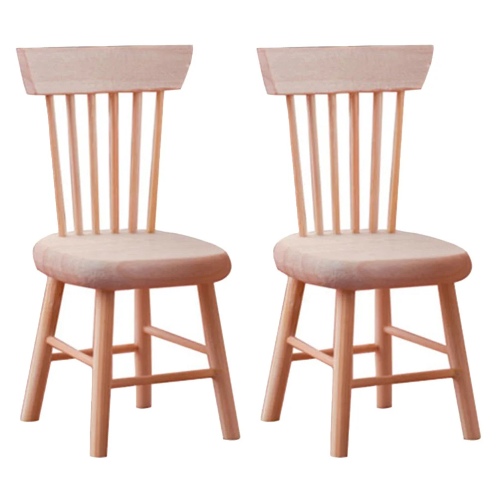 Dollhouse Chair Small Wooden Furniture Tiny Adornment Miniature Figurines Back-rest Cake Supplies
Dollhouse Chair Small Wooden Furniture Tiny Adornment Miniature Figurines Back-rest Cake Supplies