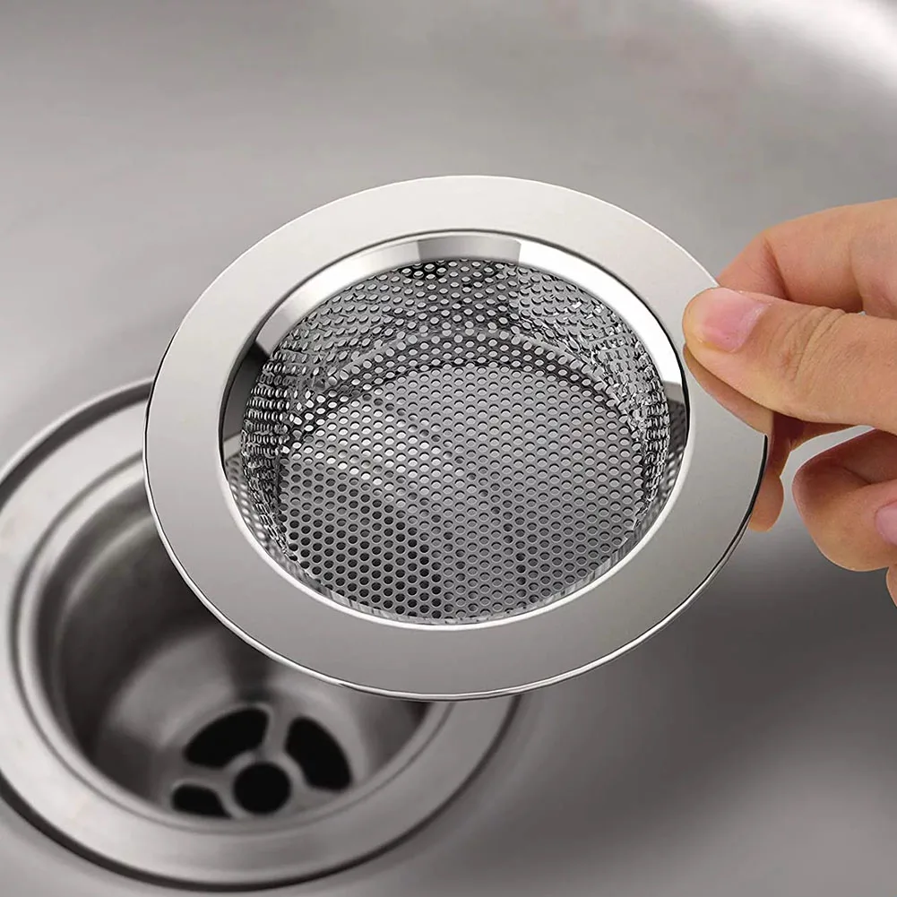 3pcs Kitchen Sink Strainer Stainless Steel Sink Drain Strainer Dishwasher Safe Sink Strainer Drain Hole Filter Trap Waste Screen
3pcs Kitchen Sink Strainer Stainless Steel Sink Drain Strainer Dishwasher Safe Sink Strainer Drain Hole Filter Trap Waste Screen