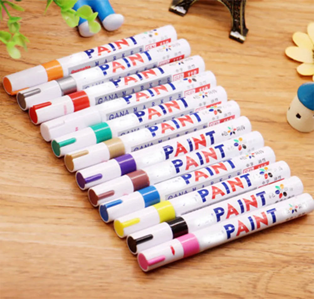 1PCS Color Paint Marker Pen Fade-proof Car Tyre Tire Tread CD Metal Permanent Paint Marker Tile Marker Repair Wall Pen
1PCS Color Paint Marker Pen Fade-proof Car Tyre Tire Tread CD Metal Permanent Paint Marker Tile Marker Repair Wall Pen