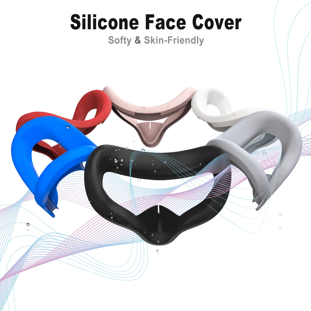 HUNDAI VR Protective For Oculus Quest 2 VR Case Face Pad Silicone Eye Cover Anti-sweat Mask For Oculus Quest 2 Accessories
HUNDAI VR Protective For Oculus Quest 2 VR Case Face Pad Silicone Eye Cover Anti-sweat Mask For Oculus Quest 2 Accessories
