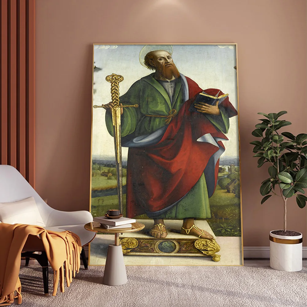Macrino Dalba Exhibition Museum Poster Saint Paul The Apostle Print Art Canvas Painting Decor Wall Picture
Macrino Dalba Exhibition Museum Poster Saint Paul The Apostle Print Art Canvas Painting Decor Wall Picture