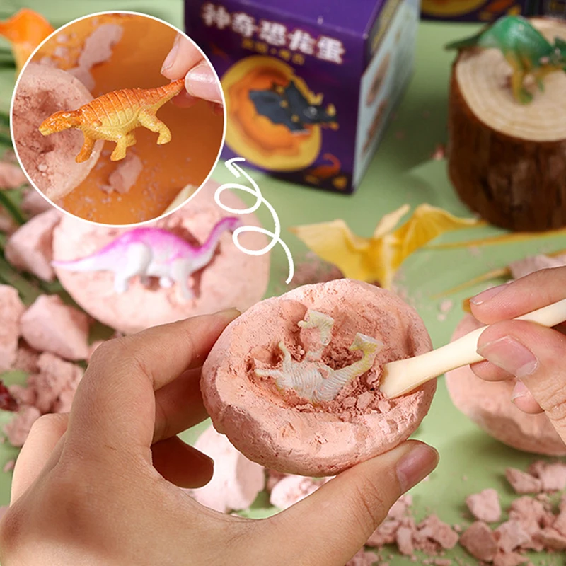 1Pc Dinosaur Egg Archaeological Excavation Manual Simulation Dinosaur Model Toys Educational Digging Toy For Kids Children
1Pc Dinosaur Egg Archaeological Excavation Manual Simulation Dinosaur Model Toys Educational Digging Toy For Kids Children
