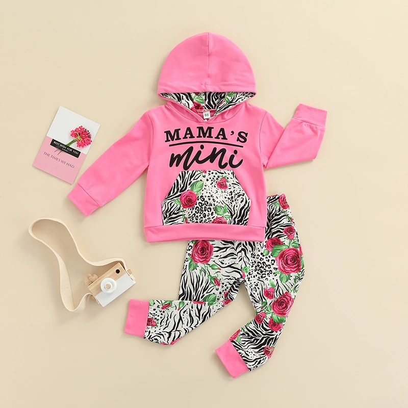 Kids Little Girls Cotton Clothes Set Long Sleeve Letter Print Shirt Tops Floral Pants Set Fall Winter 2Pcs Outfit 
Kids Little Girls Cotton Clothes Set Long Sleeve Letter Print Shirt Tops Floral Pants Set Fall Winter 2Pcs Outfit