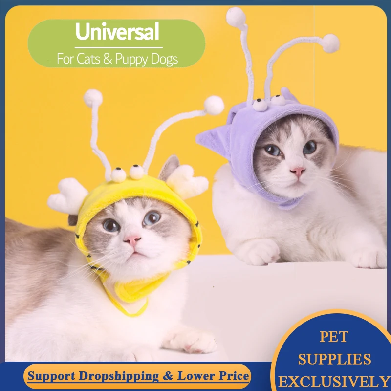 Funny Cat Hat Wacky Monster Cap Bee Tentacles Puppy Hoods Costume Pet Headgear Christmas Cosplay Props PhotoProp Warm Headwear
Funny Cat Hat Wacky Monster Cap Bee Tentacles Puppy Hoods Costume Pet Headgear Christmas Cosplay Props PhotoProp Warm Headwear