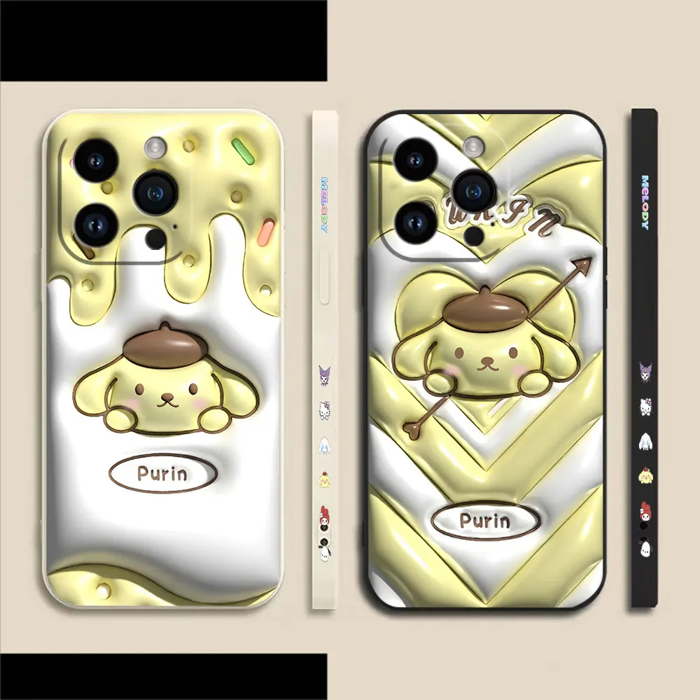 Cute Funny PomPomPurin Phone Case For Apple iPhone 14 13 12 11 Pro XS Max Mini X XR SE 7 8 6 6S Plus Colour Liquid Case Funda
Cute Funny PomPomPurin Phone Case For Apple iPhone 14 13 12 11 Pro XS Max Mini X XR SE 7 8 6 6S Plus Colour Liquid Case Funda