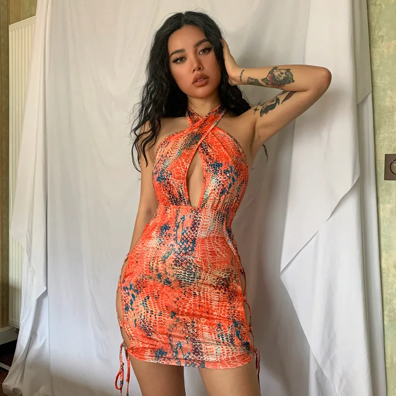 Summer European And American Style Womens New Digital Printing Sexy Backless Sleeveless Slim Fit Hip Dress Sexy Hot Sale S M L
Summer European And American Style Womens New Digital Printing Sexy Backless Sleeveless Slim Fit Hip Dress Sexy Hot Sale S M L
