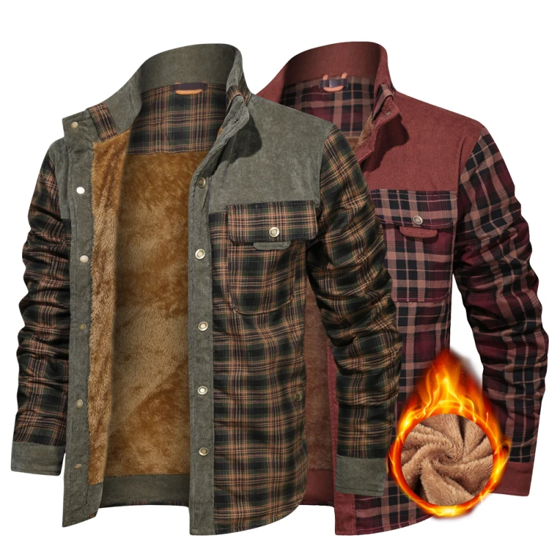 Men's Autumn Winter Vintage Jacket High Street Men Clothing Tactical Jackets Fashion Stitching Cotton Fleece Male Coat
Men's Autumn Winter Vintage Jacket High Street Men Clothing Tactical Jackets Fashion Stitching Cotton Fleece Male Coat