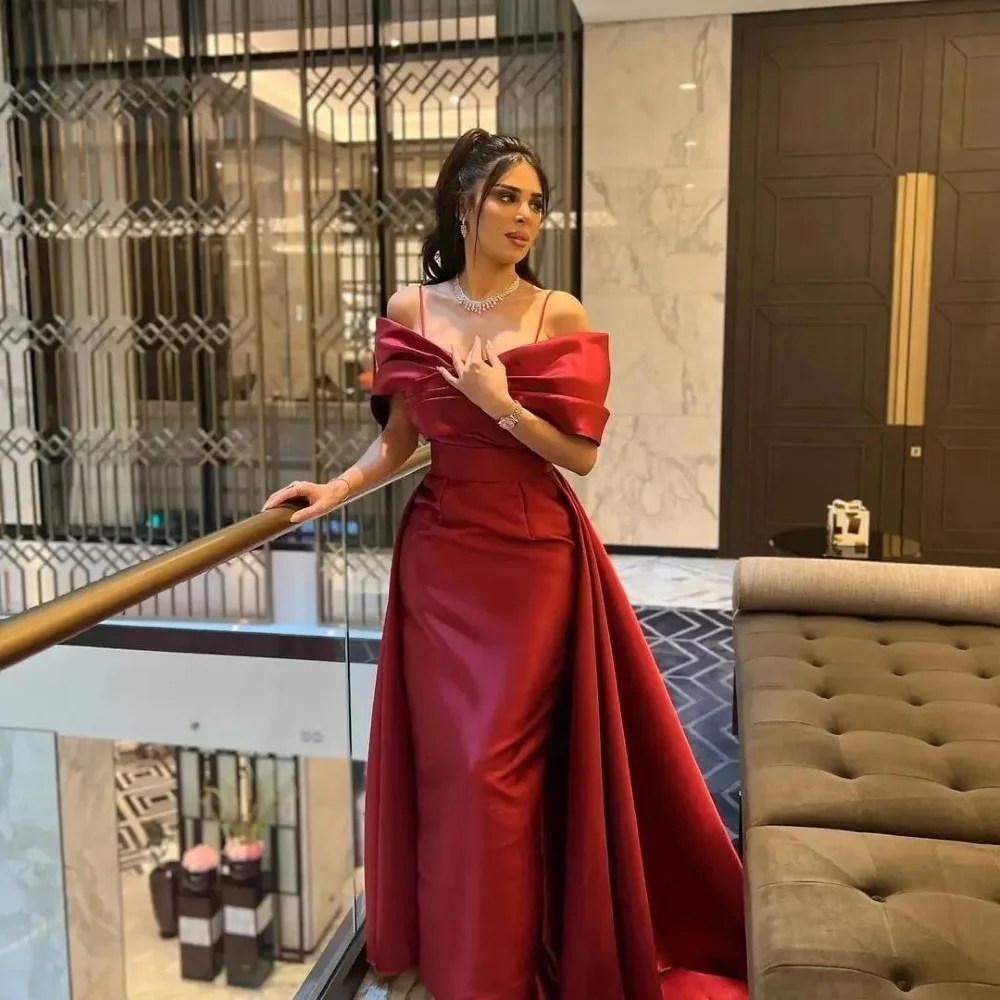Serendipity Satin Evening Dress Formal Occasion Trumpet Floor-Length Spaghtti Strap Red Cocktail Prom Gown for Sexy Women 2023
Serendipity Satin Evening Dress Formal Occasion Trumpet Floor-Length Spaghtti Strap Red Cocktail Prom Gown for Sexy Women 2023