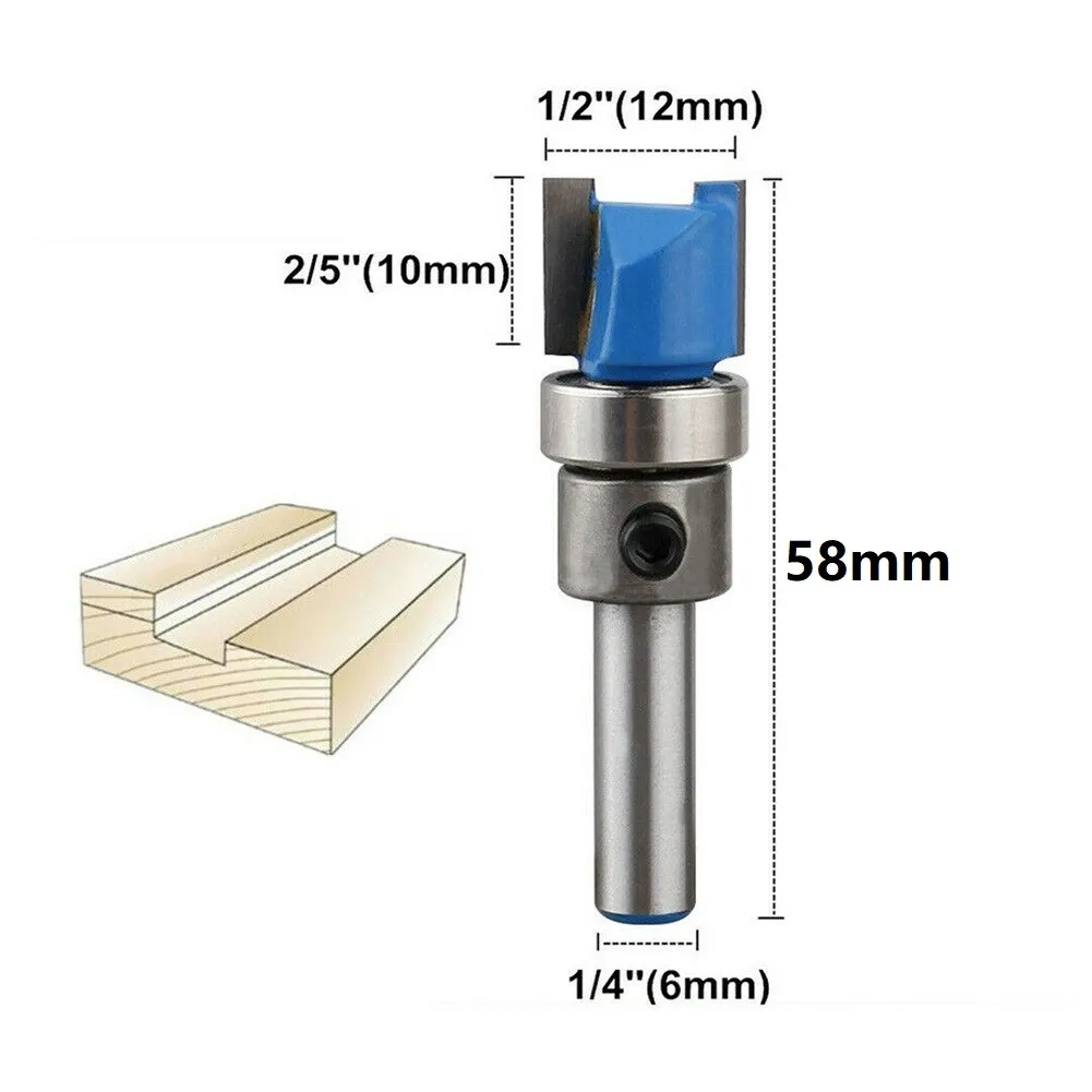 4pcs 1/4in 6mm Shank Router Bit Milling Cutter Set Carbide Wood Cutter Woodworking Engraving Trimming Cutting Tools
4pcs 1/4in 6mm Shank Router Bit Milling Cutter Set Carbide Wood Cutter Woodworking Engraving Trimming Cutting Tools
