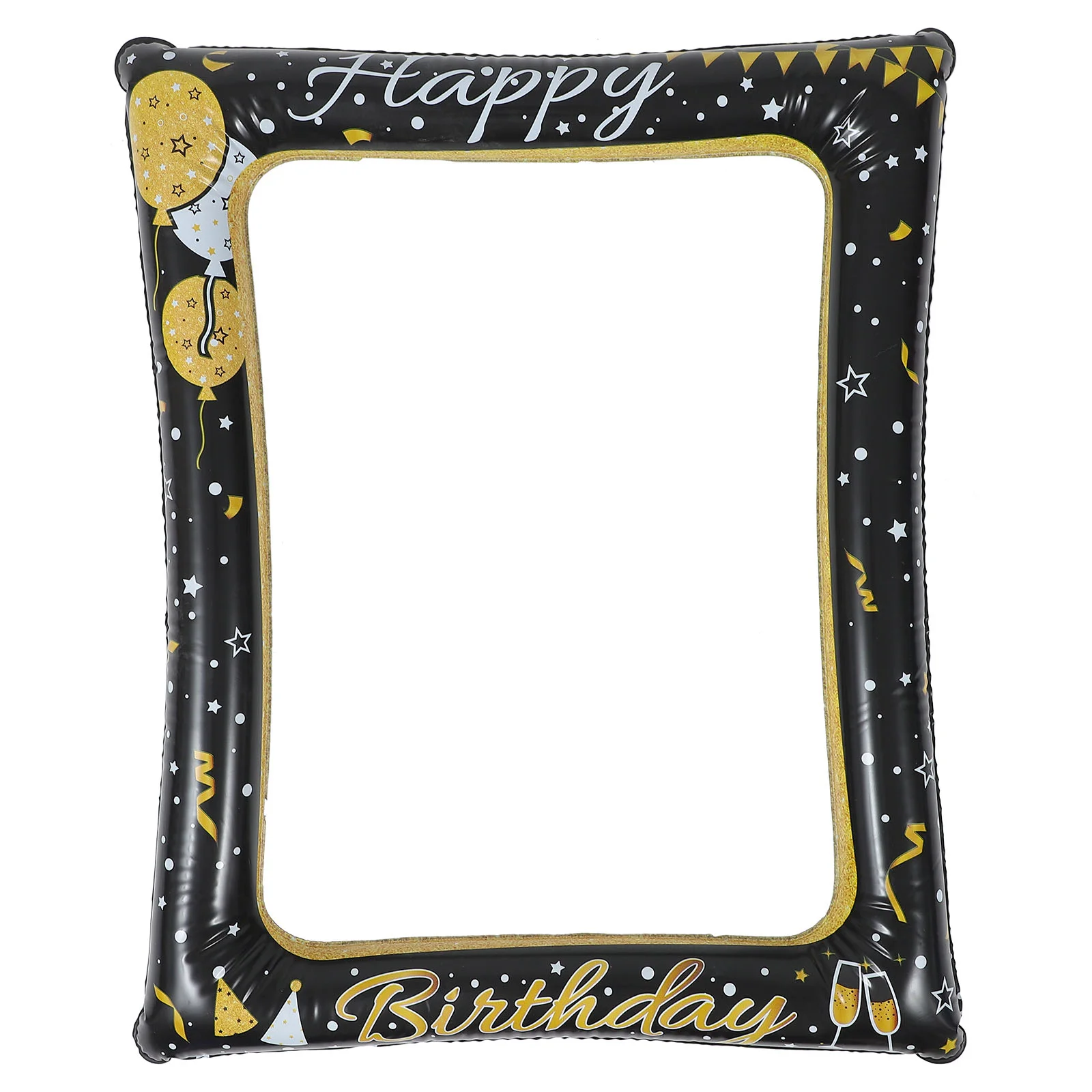 

Photo Booth Frame Floating Pvc Picture Ornament Frames Inflatable Selfie Props Birthday Decorative Photobooth