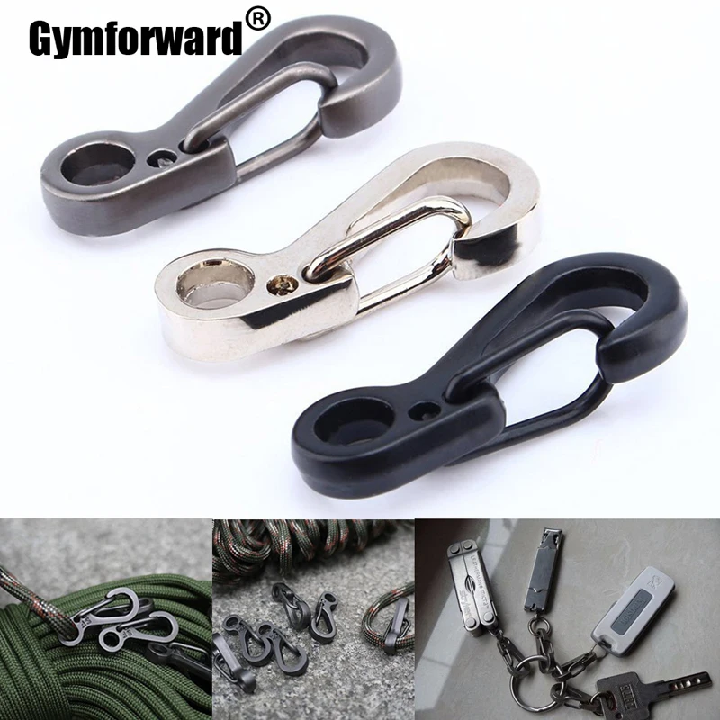 10 Pcs Camping Carabiner Tools Outdoor Survival Hiking EDC Snap Spring Clips Backpack Key Ring Tactical Keychain Gear Camp Kit 
10 Pcs Camping Carabiner Tools Outdoor Survival Hiking EDC Snap Spring Clips Backpack Key Ring Tactical Keychain Gear Camp Kit