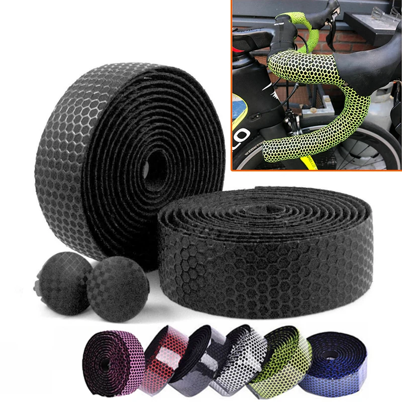 1 Pair Silicone EVA Road Bicycle Bike Cork Handlebar Wrap Bar Tape Bandage Belt Grips Silicone + EVA Wraps
1 Pair Silicone EVA Road Bicycle Bike Cork Handlebar Wrap Bar Tape Bandage Belt Grips Silicone + EVA Wraps
