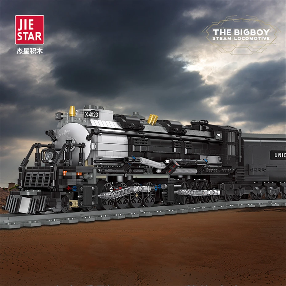 MEOA Train Model Building Sets With Railway 1136pcs Classic CN5700 Locomotive Stream Train Building Blocks Toy Building Bricks
MEOA Train Model Building Sets With Railway 1136pcs Classic CN5700 Locomotive Stream Train Building Blocks Toy Building Bricks