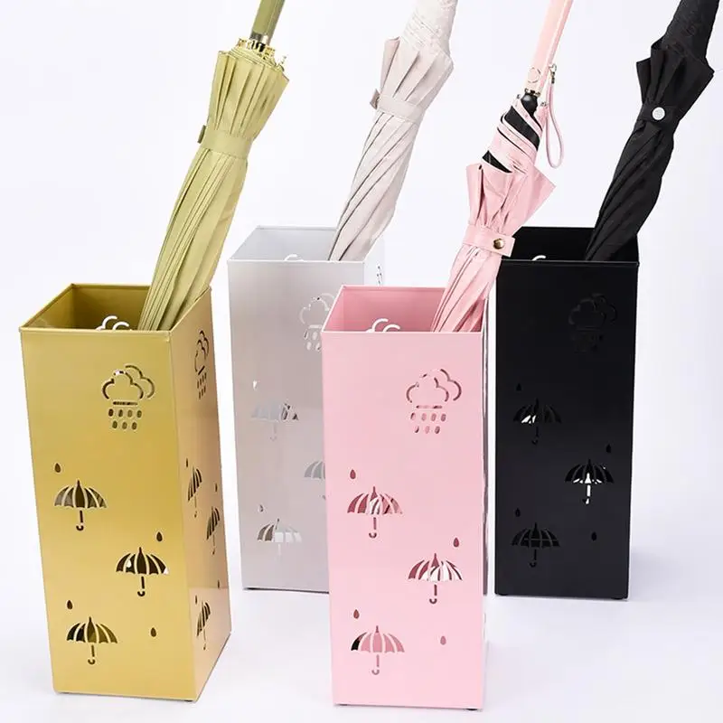 New Metal Umbrella Holder Square Standing Umbrella Stand Rack Multipurpose Walking Sticks Holder For Indoor Household or Office
New Metal Umbrella Holder Square Standing Umbrella Stand Rack Multipurpose Walking Sticks Holder For Indoor Household or Office