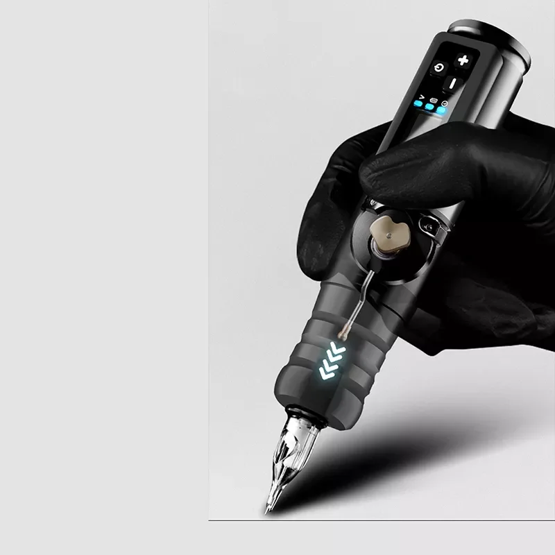 Wireless Tattoo Machine Pen Coreless motor 1500 mah Battery Fast Charge Digital LED Display For Body Art
Wireless Tattoo Machine Pen Coreless motor 1500 mah Battery Fast Charge Digital LED Display For Body Art