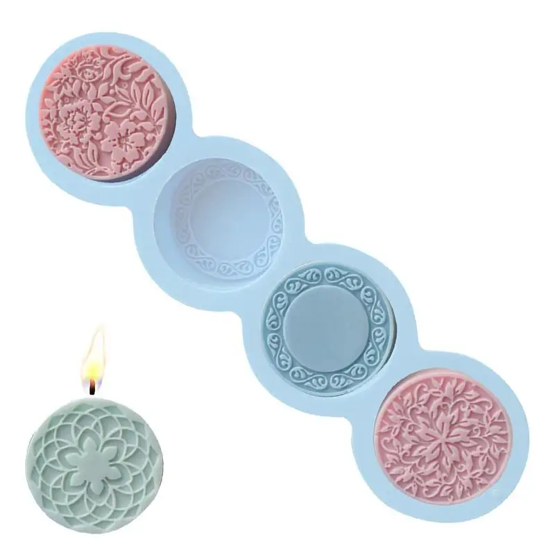 Silicone Soap Molds Round Soap Molds Silicone Shapes 4 Cavities Flowers Soap Mold Different Flower Print Mold For Soap Making
Silicone Soap Molds Round Soap Molds Silicone Shapes 4 Cavities Flowers Soap Mold Different Flower Print Mold For Soap Making