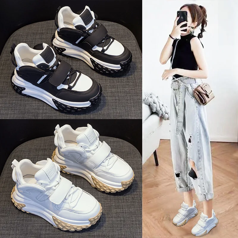 Autumn and winter new daddy shoes female students Korean version of thick-soled and Cashmere high-top casual shoes
Autumn and winter new daddy shoes female students Korean version of thick-soled and Cashmere high-top casual shoes