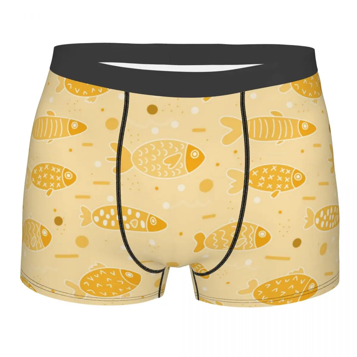 Fish Yellow Man's Boxer Briefs Underpants Pattern Texture Painting Highly Breathable High Quality Gift Idea
Fish Yellow Man's Boxer Briefs Underpants Pattern Texture Painting Highly Breathable High Quality Gift Idea