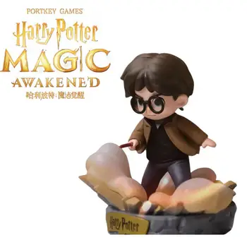 Harry James Potter Anime Figures Duel Series Action Figures Severus Snape Voldemort Pvc Ornament Room Decora Gift For Kids Toys