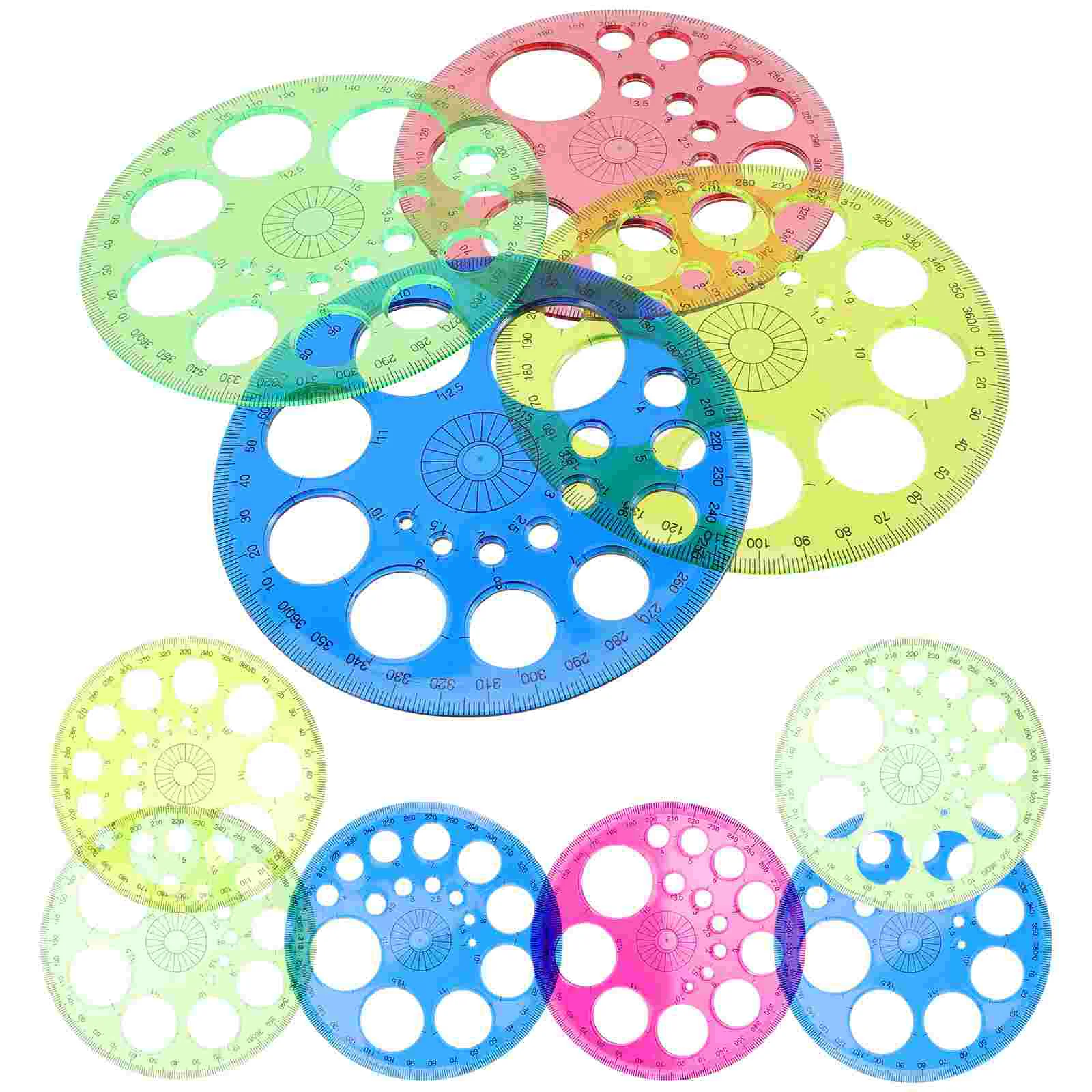 10pcs Measuring Protractor Circle Protractor Students Protractor Convenient Protractor Tool
10pcs Measuring Protractor Circle Protractor Students Protractor Convenient Protractor Tool