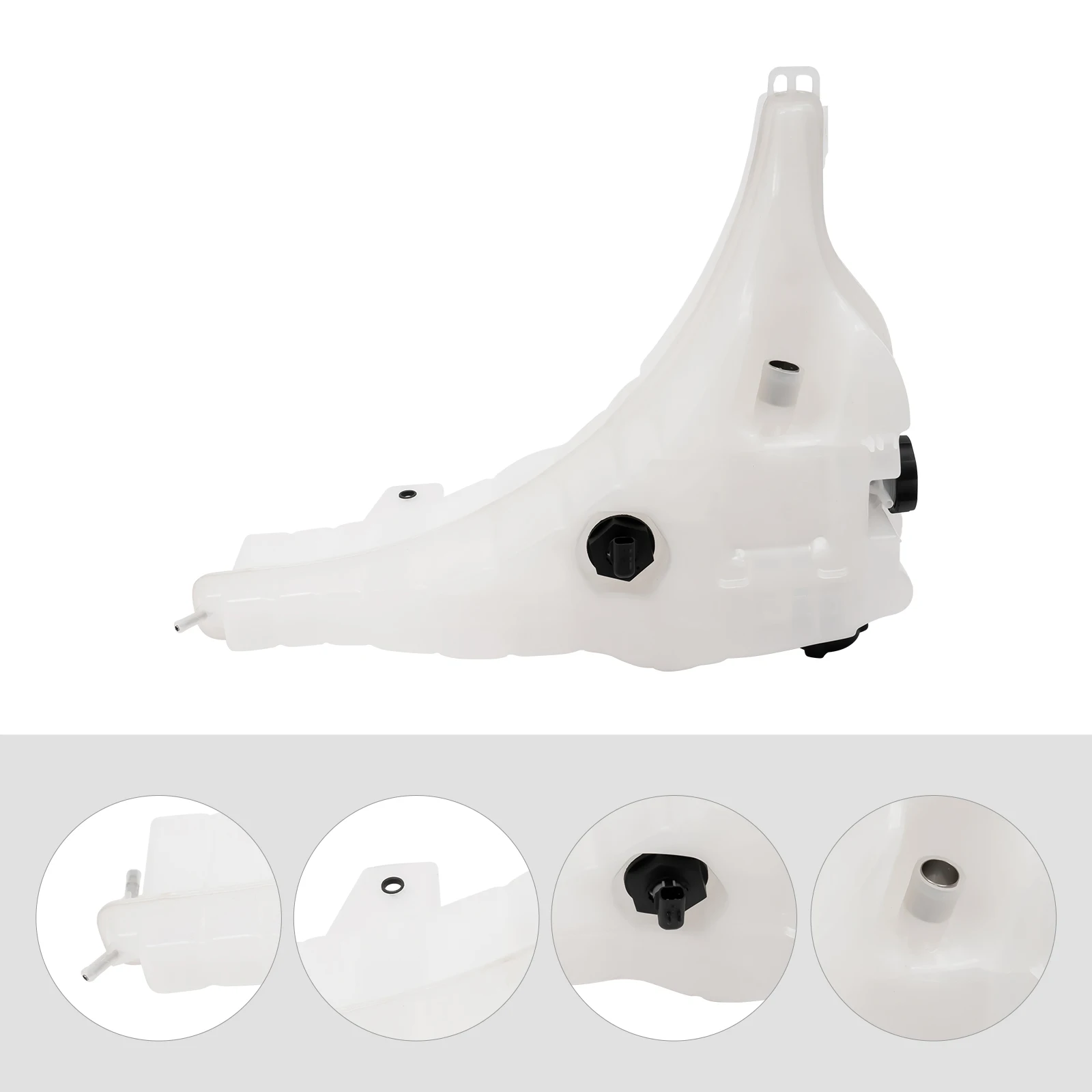 Heavy Duty Coolant Reservoir Tank Car Coolant Expansion Water Tank W/ Sensor for 2008-2017 Freightliner Cascadia
Heavy Duty Coolant Reservoir Tank Car Coolant Expansion Water Tank W/ Sensor for 2008-2017 Freightliner Cascadia