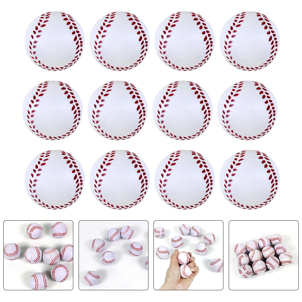 25Pcs Toys Baseballs for Kids Sensory Stress Balls Release for Kids Sports Themed Party Favors White 4CM 
25Pcs Toys Baseballs for Kids Sensory Stress Balls Release for Kids Sports Themed Party Favors White 4CM