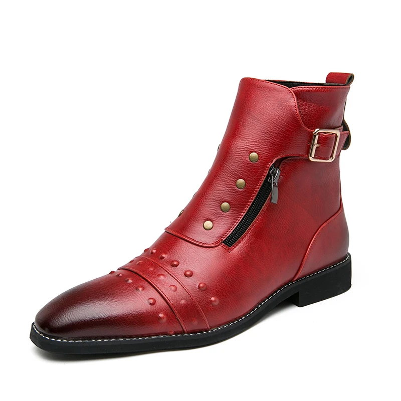 British Style Men's Jeans Boots Brand Comfort Leather Casual Ankle Boots Fashion 2021 Big Size Designer Motorcycle Boot for Male
British Style Men's Jeans Boots Brand Comfort Leather Casual Ankle Boots Fashion 2021 Big Size Designer Motorcycle Boot for Male