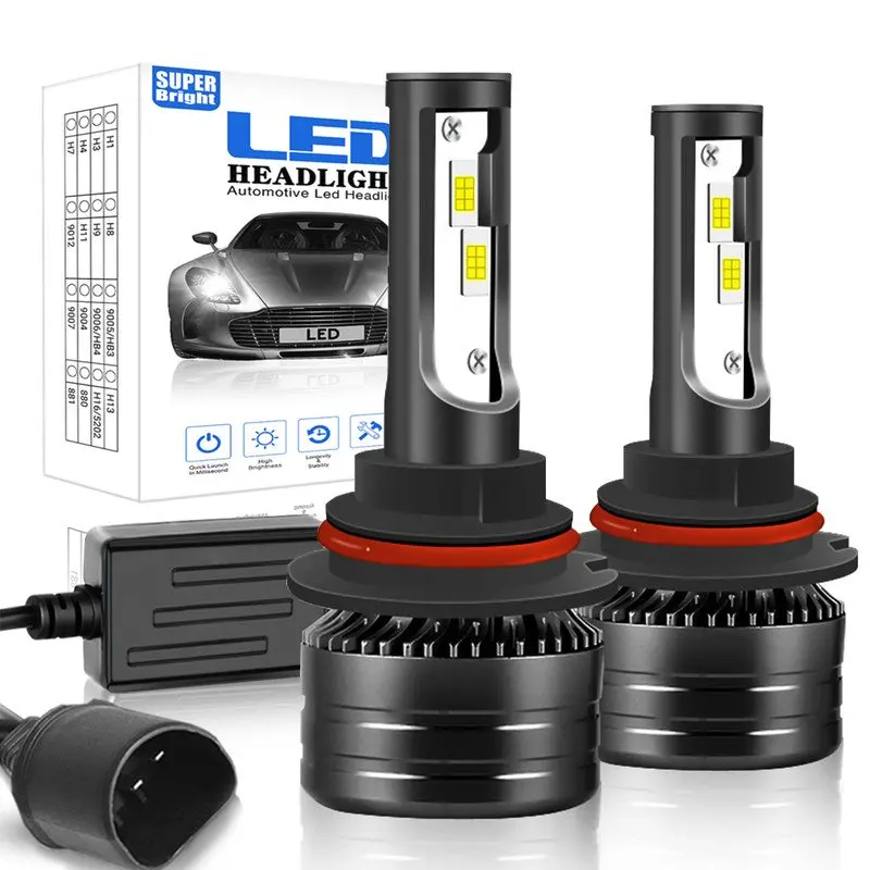 

For Lincoln Town Car 1995 1996 1997 1998 1999 2000 2001 2002 LED Headlight Bulbs 9007 HB5 High and Low Beam 2pcs
