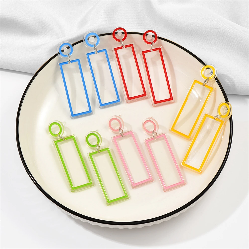 Korean Fashion Earrings For Women Bohemian Transparent Geometric Long Statement wedding party Earrings pendientes mujer
Korean Fashion Earrings For Women Bohemian Transparent Geometric Long Statement wedding party Earrings pendientes mujer