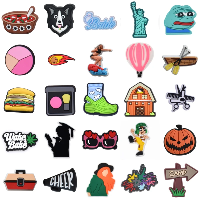 Kids Shoe Charms Men Gifts Set Jeans Women Charm Wholesale Bulk Decorations for Crocs Shoes Accessories Girl Packs Boy Para Pins
Kids Shoe Charms Men Gifts Set Jeans Women Charm Wholesale Bulk Decorations for Crocs Shoes Accessories Girl Packs Boy Para Pins