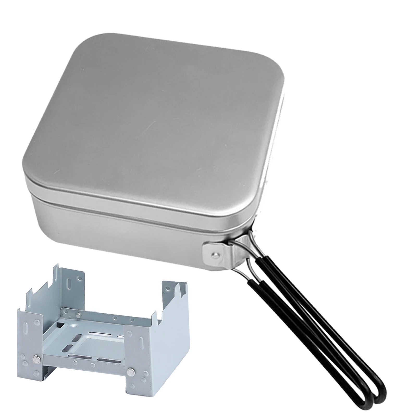 Portable Lunch Box Aluminum Camping Cookware Lightweight Fire Available Convenient Bento Box For Outdoor Camping Hiking Picnic
Portable Lunch Box Aluminum Camping Cookware Lightweight Fire Available Convenient Bento Box For Outdoor Camping Hiking Picnic