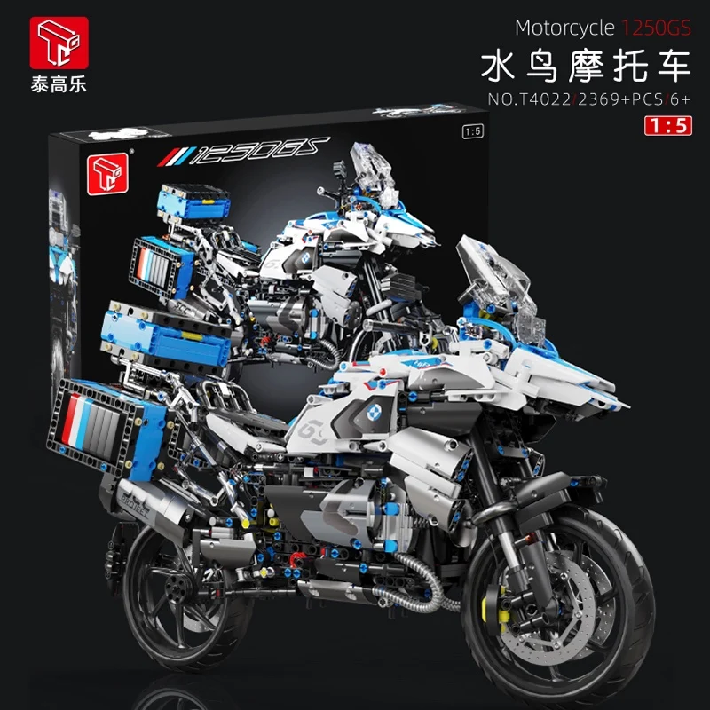 City GS Adventure Motorcycle Car MOC Model Building Blocks Technical 1:5 Racing Car Motorbike Vehicle Bricks Toys for children
City GS Adventure Motorcycle Car MOC Model Building Blocks Technical 1:5 Racing Car Motorbike Vehicle Bricks Toys for children