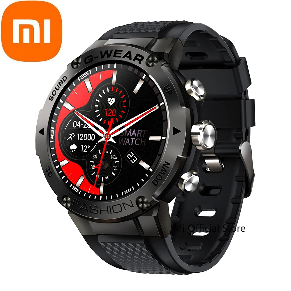 Xiaomi Smart Watch Men Bluetooth Call Outdoor Sports Waterproof Watches Dial Call Huawei Samsung Android Ios Fashion Smartwatch 
Xiaomi Smart Watch Men Bluetooth Call Outdoor Sports Waterproof Watches Dial Call Huawei Samsung Android Ios Fashion Smartwatch