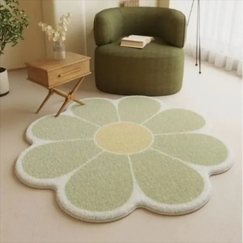 Modern Small Fresh Sunflower Bedroom Full Blanket Household Anti Slip Imitation Cashmere Carpet Easy To Care Carpet
Modern Small Fresh Sunflower Bedroom Full Blanket Household Anti Slip Imitation Cashmere Carpet Easy To Care Carpet