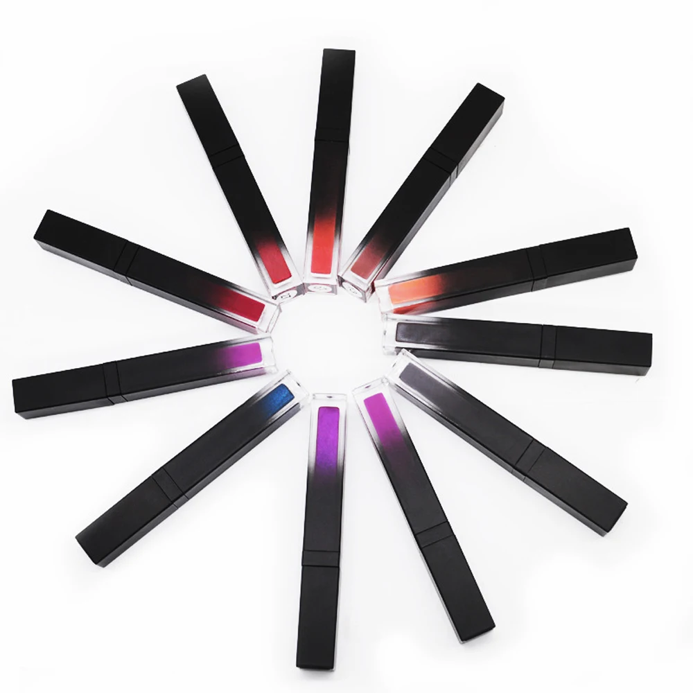 Black tube square tube matte waterproof long-lasting non-stick cup lip gloss small batch custom private label lipstick
Black tube square tube matte waterproof long-lasting non-stick cup lip gloss small batch custom private label lipstick