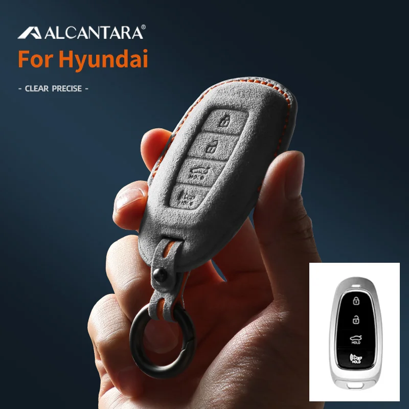 Alcantara Suede Car Key Case Cover Holder Shell Protector Fob For Beijing-Hyundai Custo Elantra Santafe Ix35 Lafesta Accessories
Alcantara Suede Car Key Case Cover Holder Shell Protector Fob For Beijing-Hyundai Custo Elantra Santafe Ix35 Lafesta Accessories