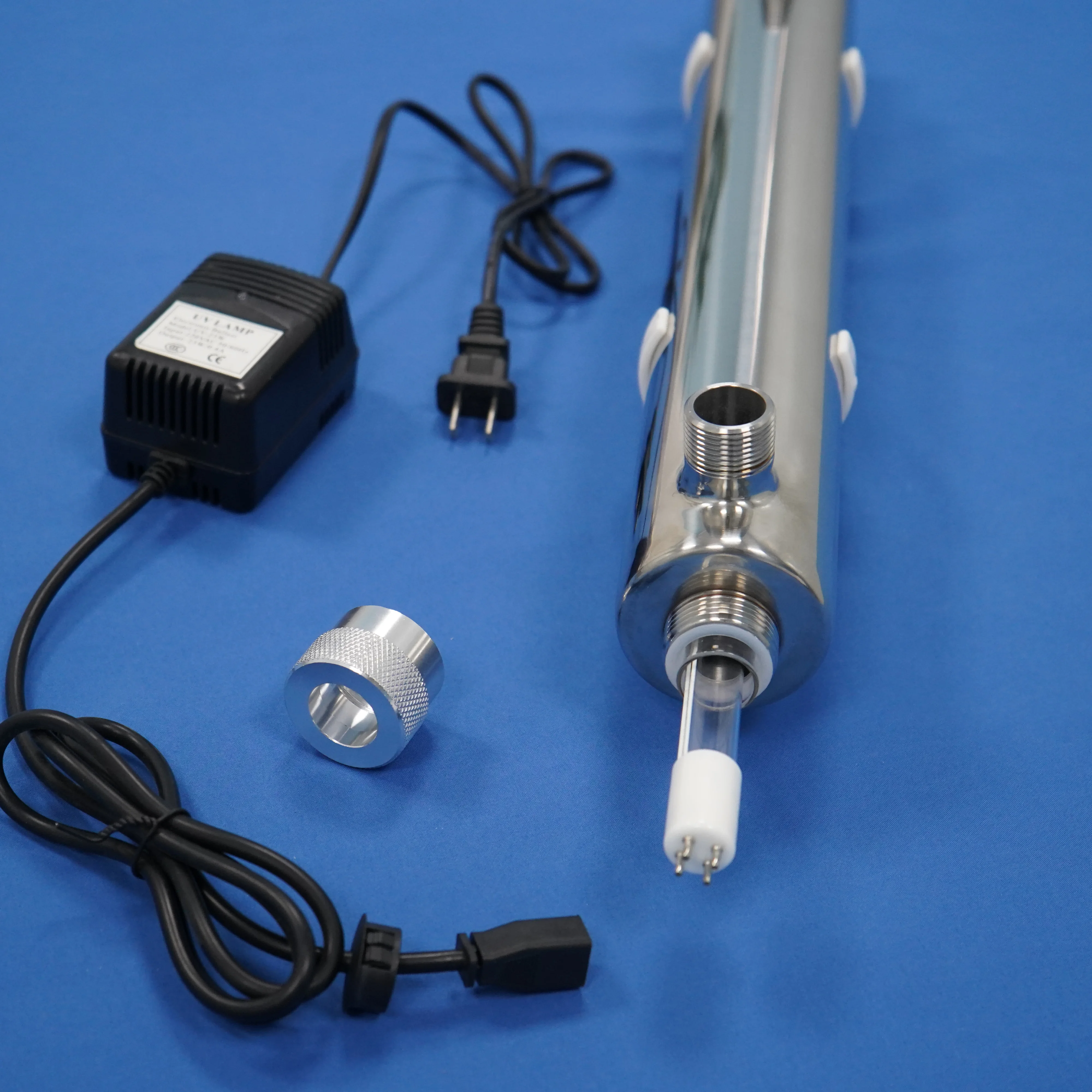 

Water filtration system water treatment uv lamps for water germicidal ultraviolet with 25W 6GPM stainless steel SUS304 system