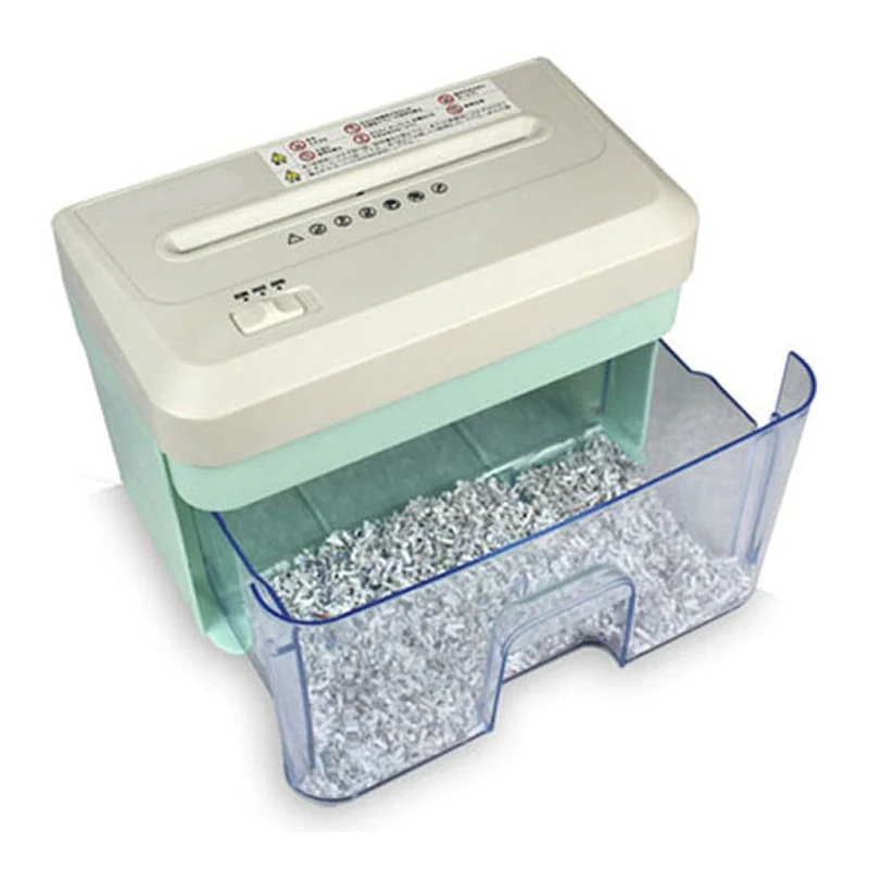 Electric Small Paper Shredder File Shredder for Office and Household High-power Electric Paper Shredder 110-220V Shredder AR210
Electric Small Paper Shredder File Shredder for Office and Household High-power Electric Paper Shredder 110-220V Shredder AR210