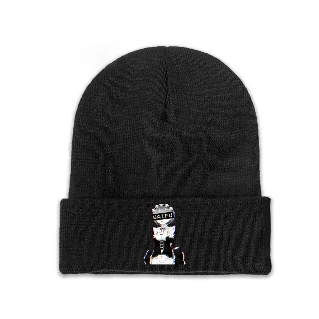 Knit Hat Re Zero Starting Life in Another World Anime Winter Warm Beanie Caps Rem Waifu Classic Men Women Fashion Casual Bonnet
Knit Hat Re Zero Starting Life in Another World Anime Winter Warm Beanie Caps Rem Waifu Classic Men Women Fashion Casual Bonnet