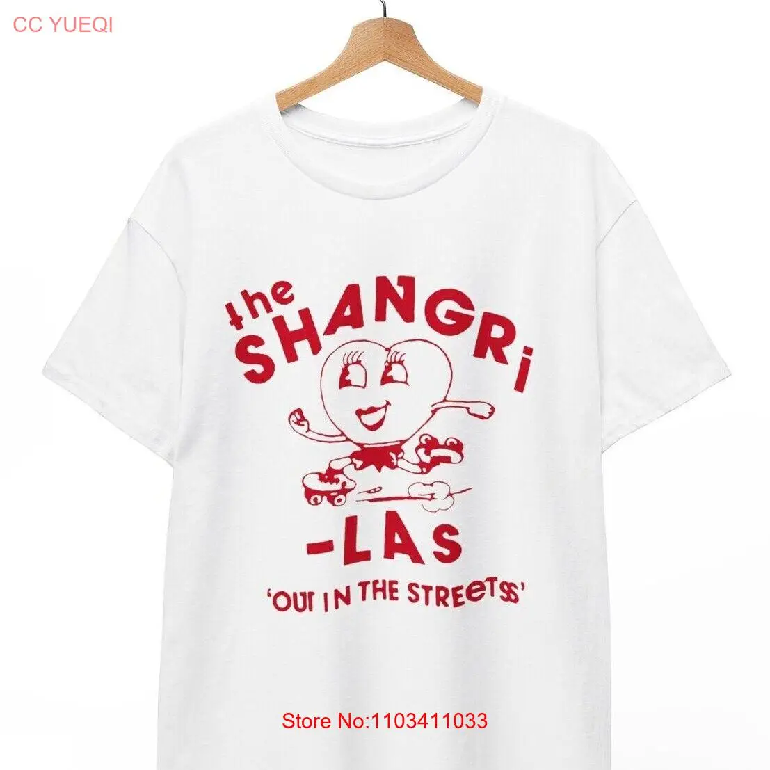 Рубашка Shangri-Las праздничная ностальгия со знаковой футболкой shangri-las band унисекс
