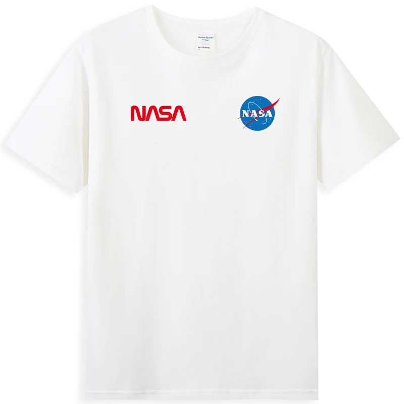 NASA Printed short-sleeved T-shirt men's top clothes summer cotton ins short-sleeve t-shirt
NASA Printed short-sleeved T-shirt men's top clothes summer cotton ins short-sleeve t-shirt