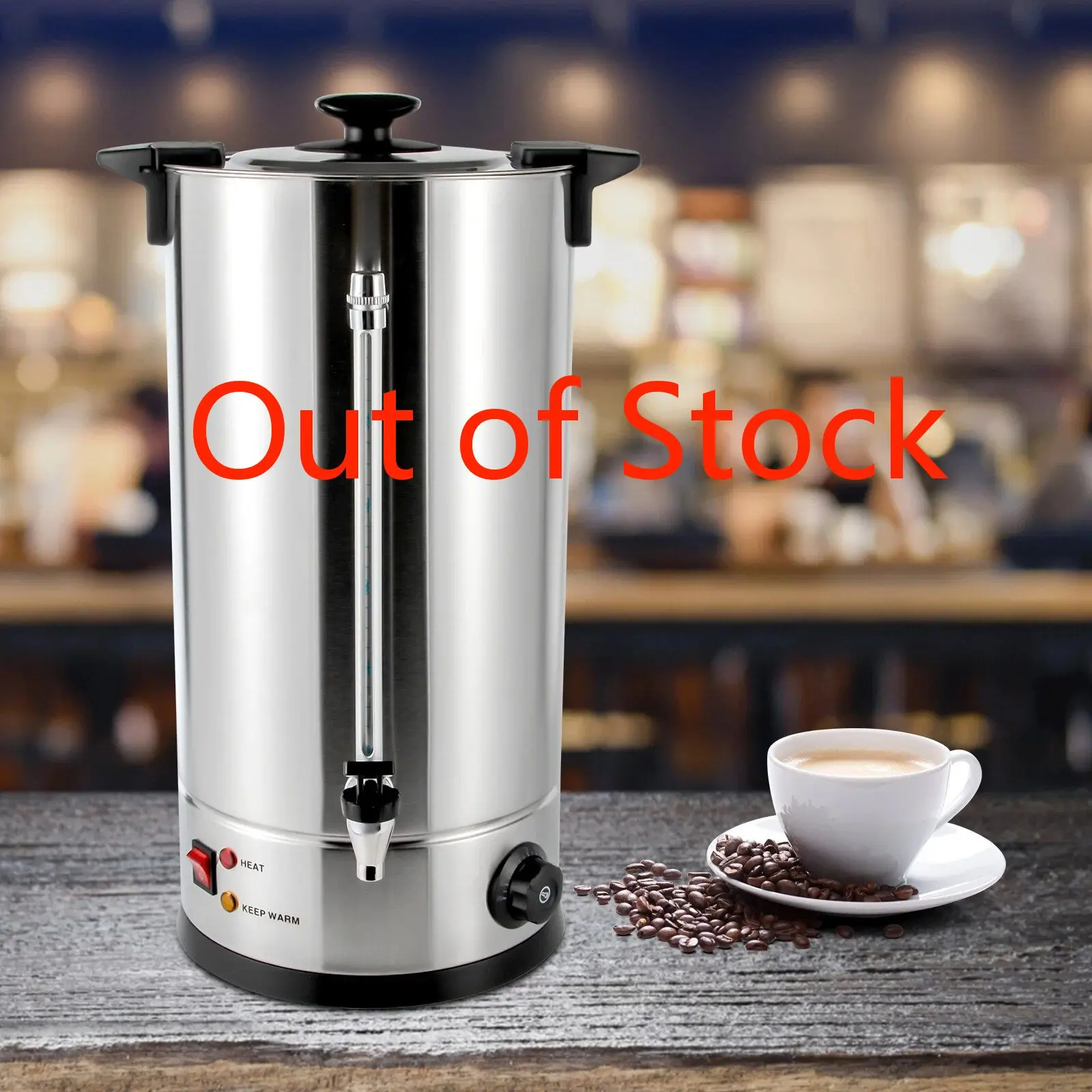 Eatssode 110V 25L Stainless Steel Electric Kettle Kitchen Appliance Water Boiler Tea Bucket Coffee Urn Coffee Boiler
Eatssode 110V 25L Stainless Steel Electric Kettle Kitchen Appliance Water Boiler Tea Bucket Coffee Urn Coffee Boiler