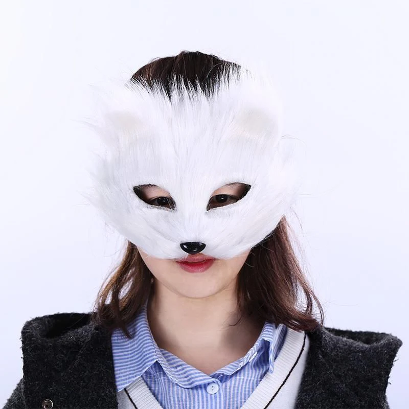 Sexy Plush Cat Mask Halloween Masquerade Mask Anime Cosplay Costumes Unisex Animal Birthday Festival Party Jewelry Props White
Sexy Plush Cat Mask Halloween Masquerade Mask Anime Cosplay Costumes Unisex Animal Birthday Festival Party Jewelry Props White