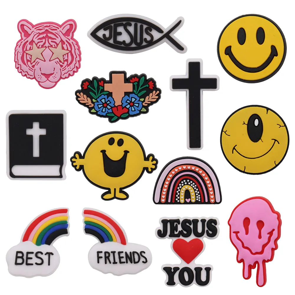 50 шт., оптовая продажа, PVC Радуга, лучший друг, Иисус, подходит для браслета Croc Jibz, Пряжка для обуви, подвески, аксессуары, детский дизайнерский орнамент
50 шт., оптовая продажа, PVC Радуга, лучший друг, Иисус, подходит для браслета Croc Jibz, Пряжка для обуви, подвески, аксессуары, детский дизайнерский орнамент